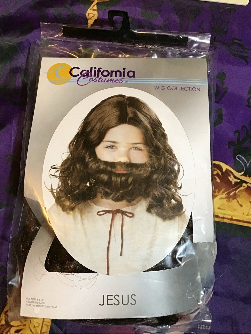 California costumes Jesus child wig